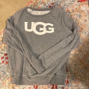 UGG light gray crewneck sweatshirt!!